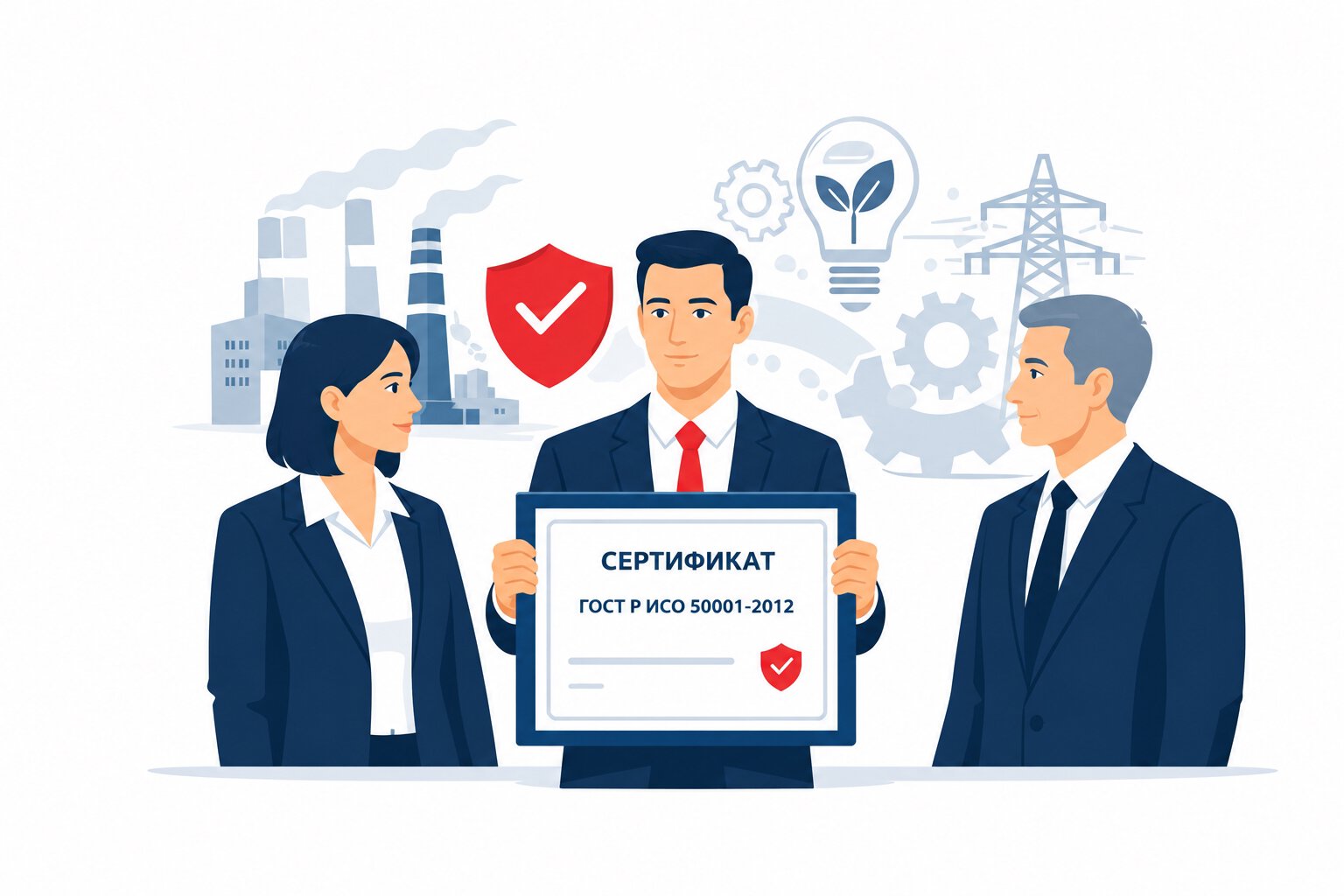 Оформление сертификата ГОСТ Р ИСО 50001-2012 в Армавире и по всему муниципальному образованию города Армавир Краснодарского края