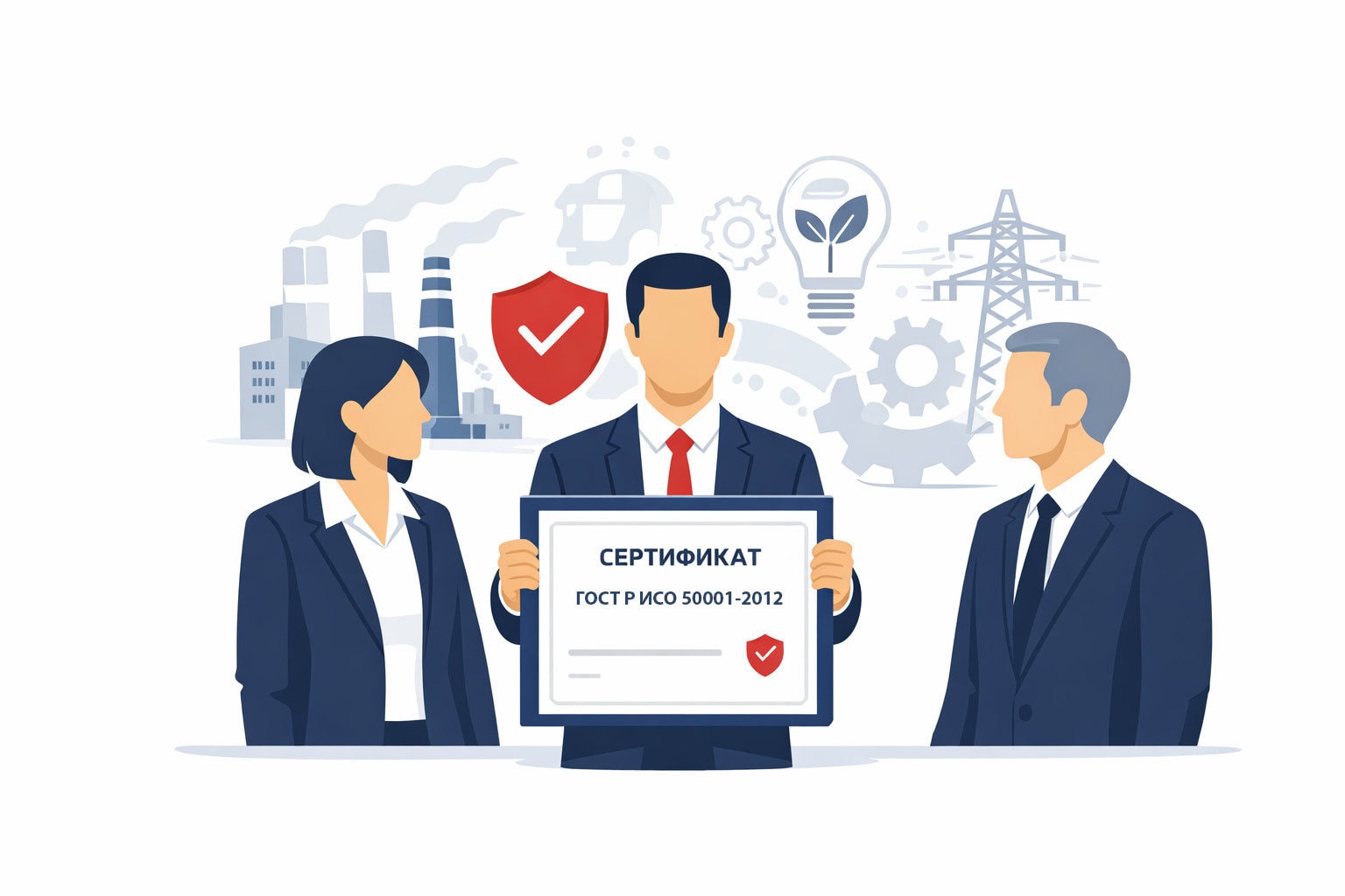 Оформление сертификата ГОСТ Р ИСО 50001-2012 в Армавире и по всему муниципальному образованию города Армавир Краснодарского края