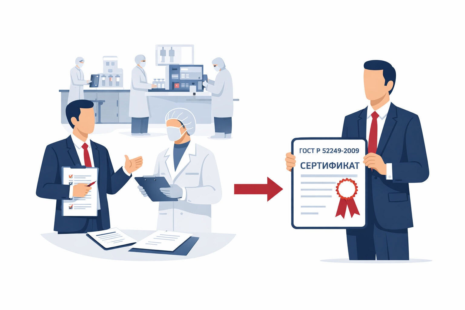 Процедура сертификации ГОСТ Р 52249-2009 в Армавире